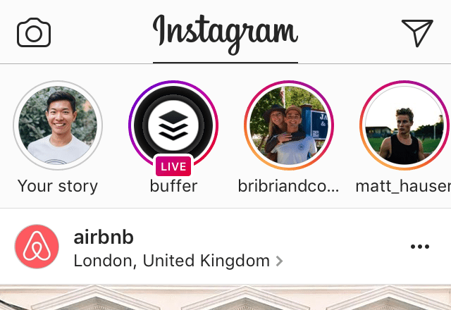 Instagram Live Instagram Live