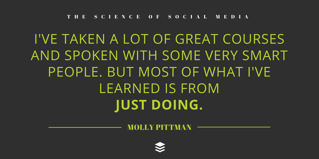 Molly Pittman Quote on Creating the Perfect Facebook Ad