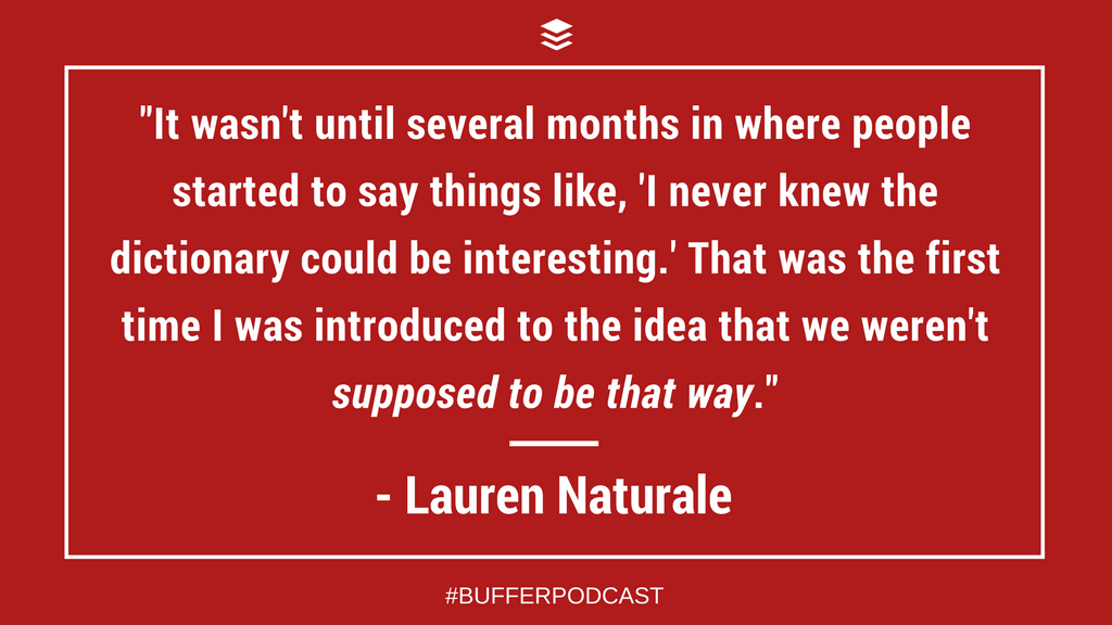 Lauren Naturale Quote - The Science of Social Media