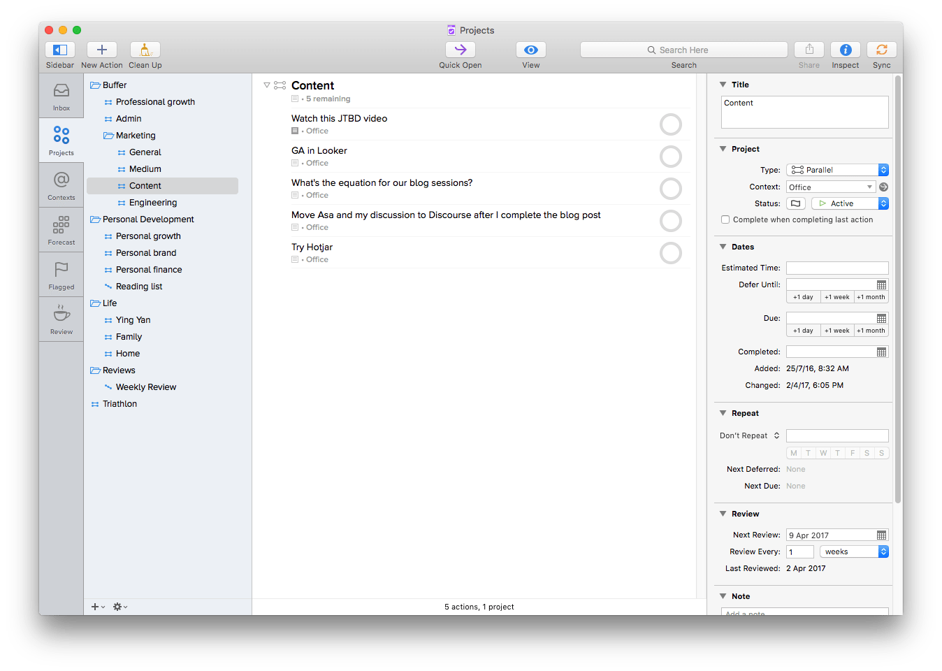 Omnifocus