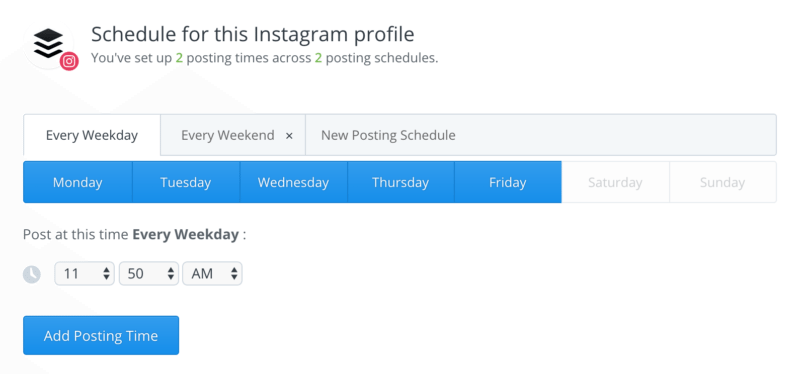 Social Media Scheduling Feature - Buffer