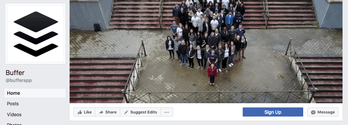 Buffer Facebook cover video Buffer Facebook cover video