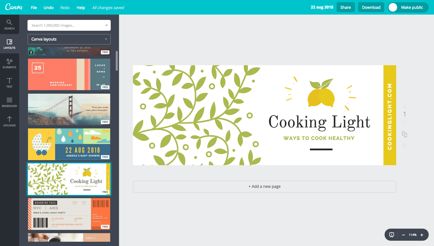 Creating your Facebook cover photo on Canva Creating your Facebook cover photo on Canva