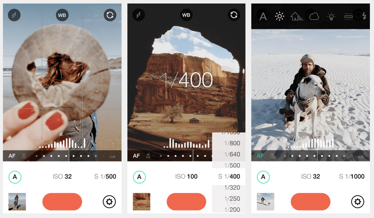 manual camera - 26 Best Social Media Apps to Help You Create Epic Social Media Content