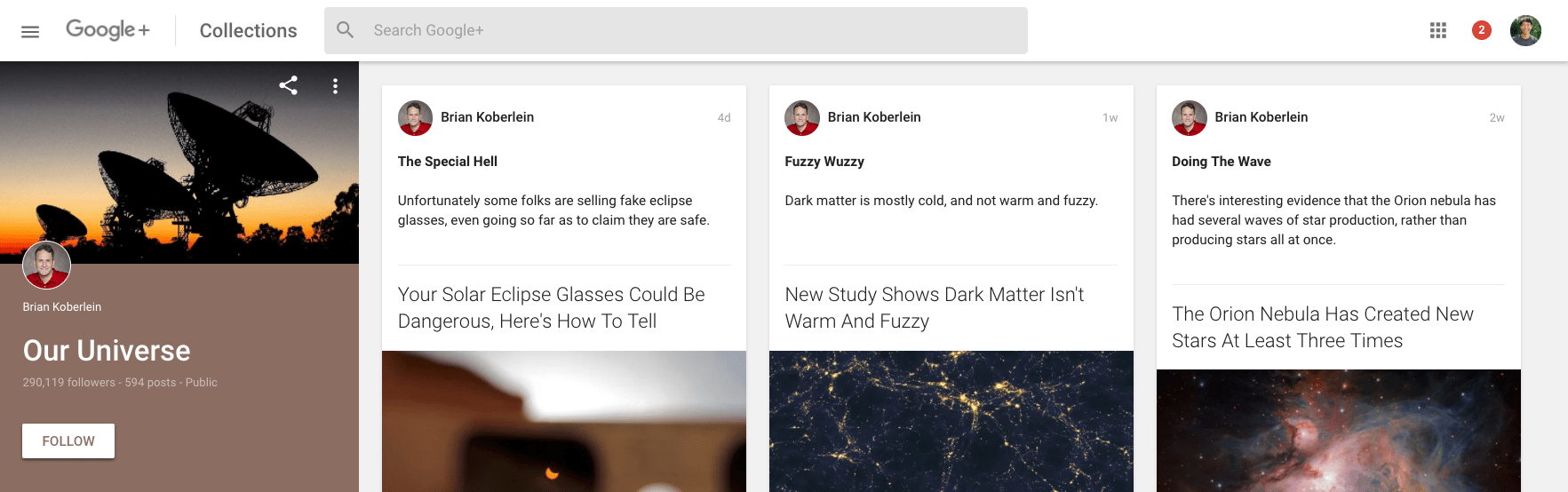 Google+ collection and community cover photo Google+ collection and community cover photo