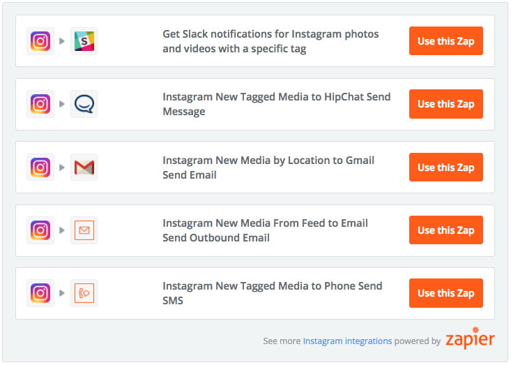 Zapier social media automation