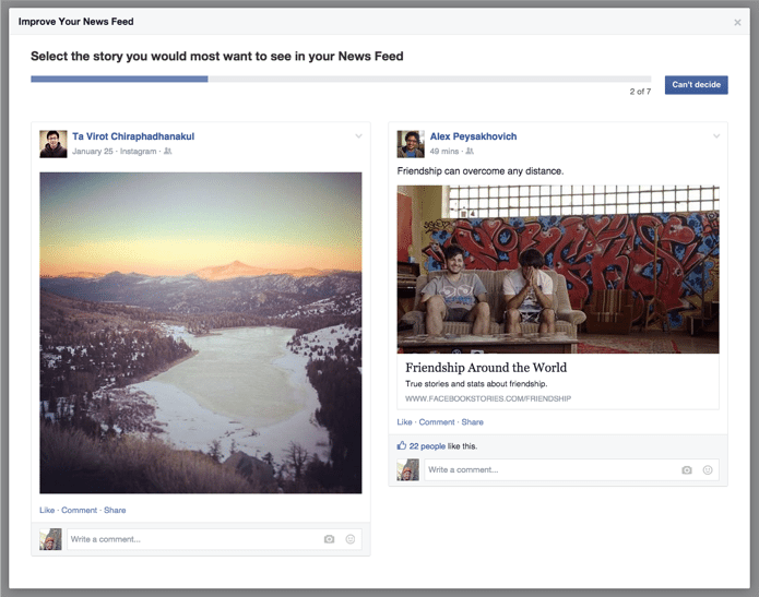 Facebook story survey Facebook story survey
