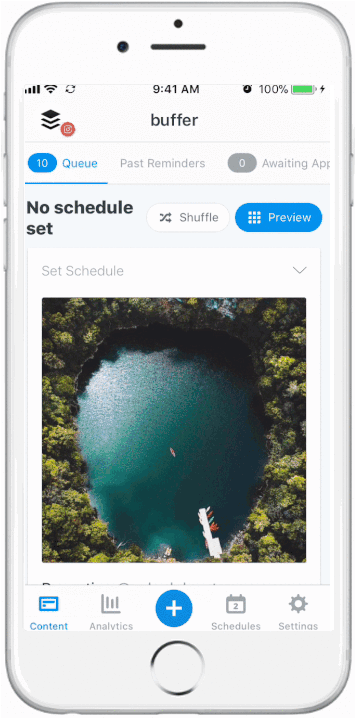 Buffer Instagram Grid Preview feature Buffer Instagram Grid Preview feature