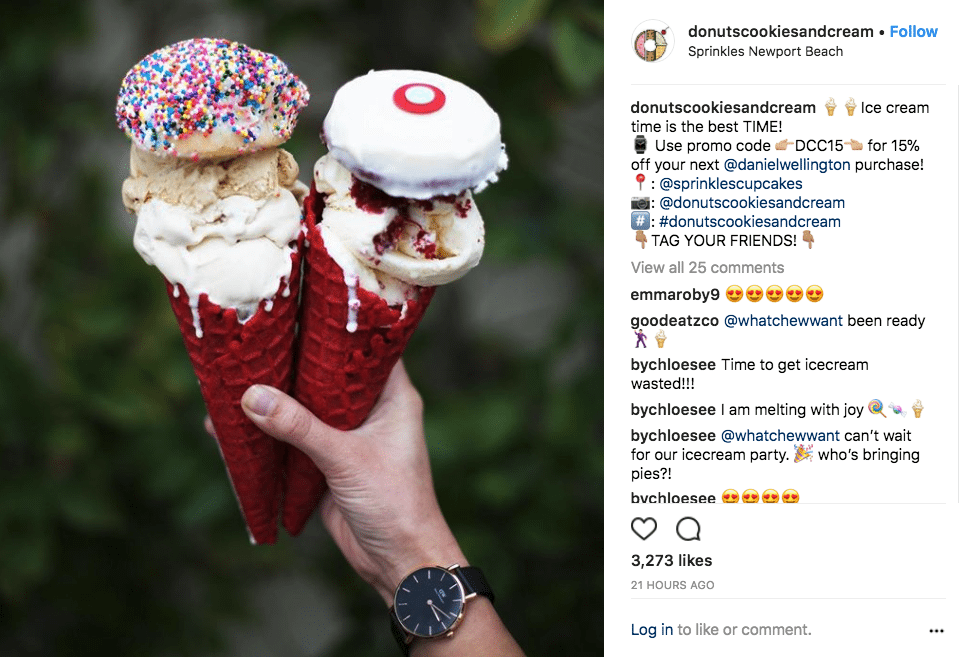 Instagram sponsorship example Instagram sponsorship example