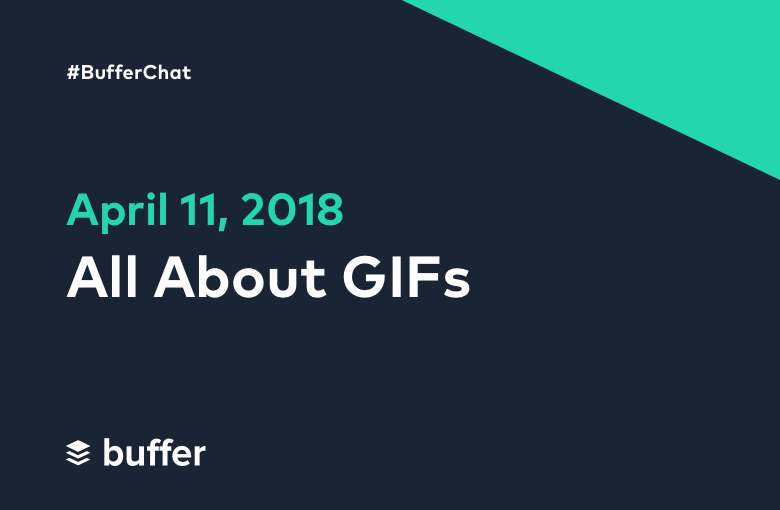 #BufferChat April 11, 2018: All About GIFs