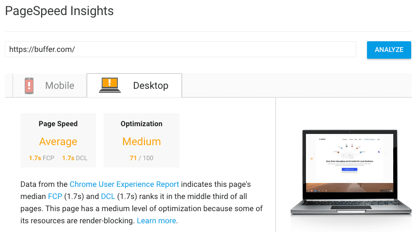 Google PageSpeed Insights Google PageSpeed Insights