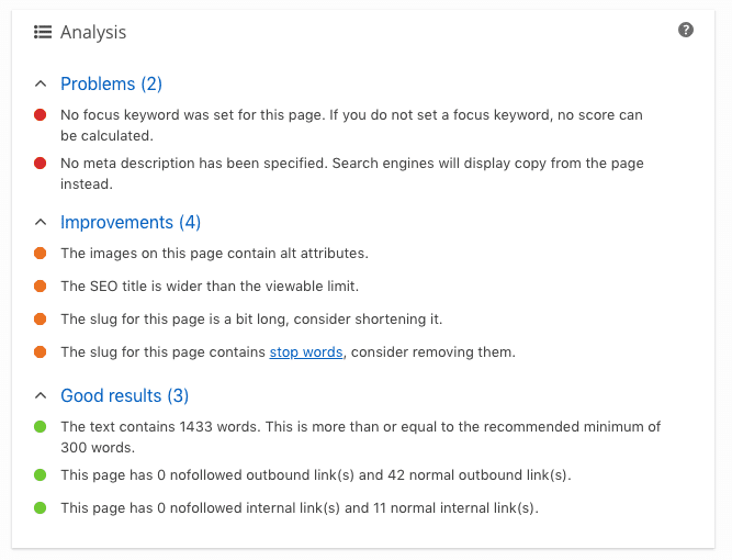 Yoast SEO Yoast SEO
