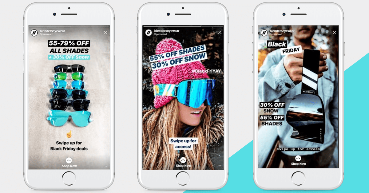 Blenders Eyewear Instagram Hikayeleri Örnekleri
