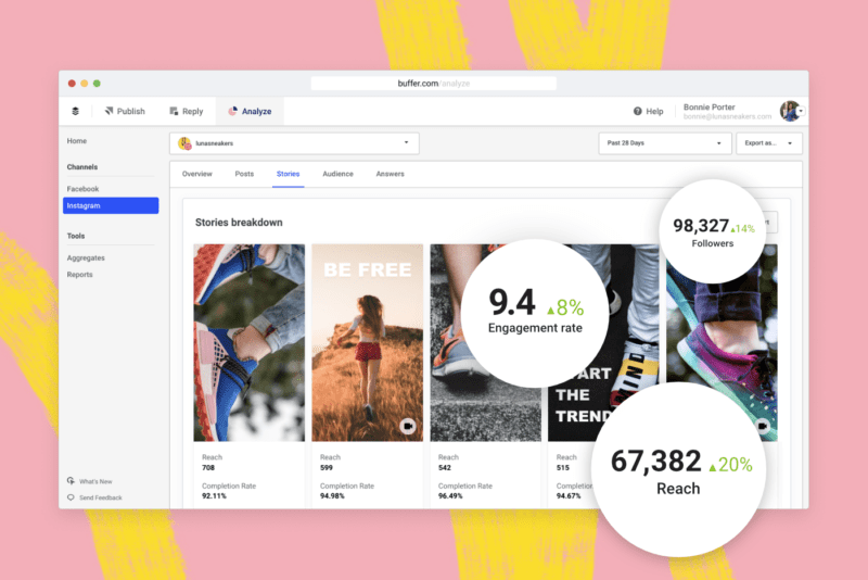 Buffer Analyze: Buffer’s Facebook and Instagram Analytics and Reporting Tool