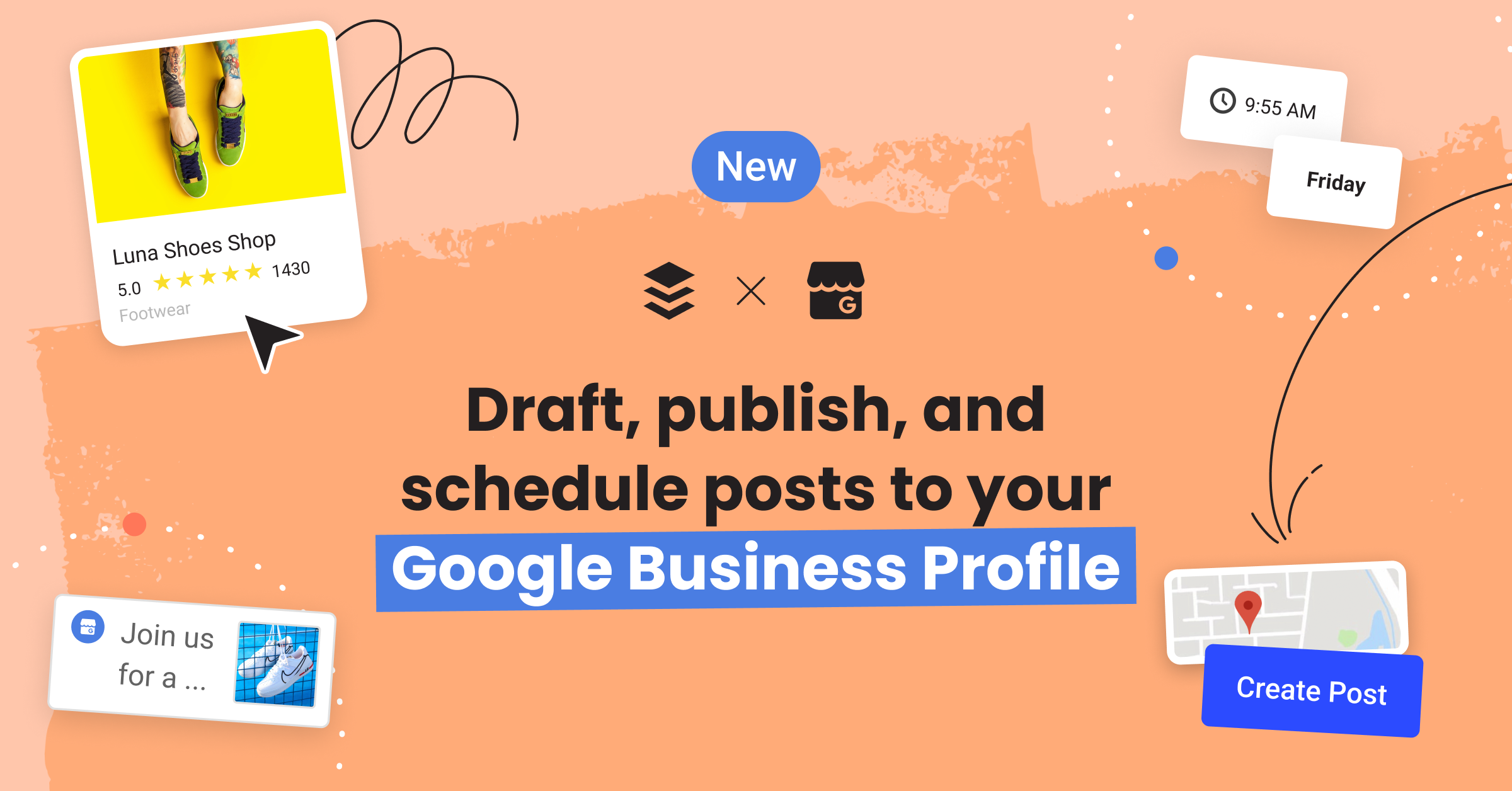 Draft, publish, and schedule posts to your Google Business Profile 