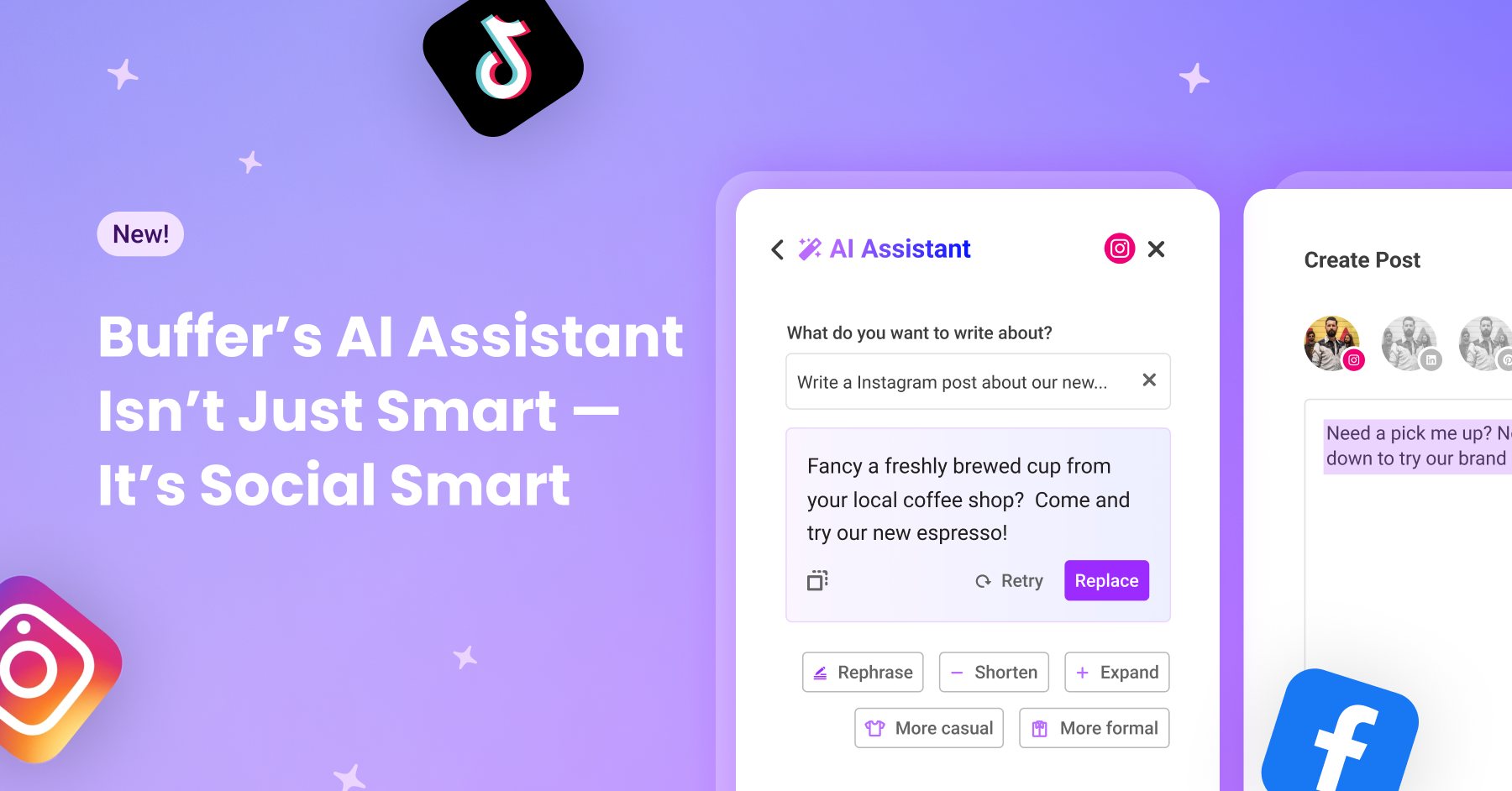 Introducing AI made for Social Media — Buffer’s AI Assistant