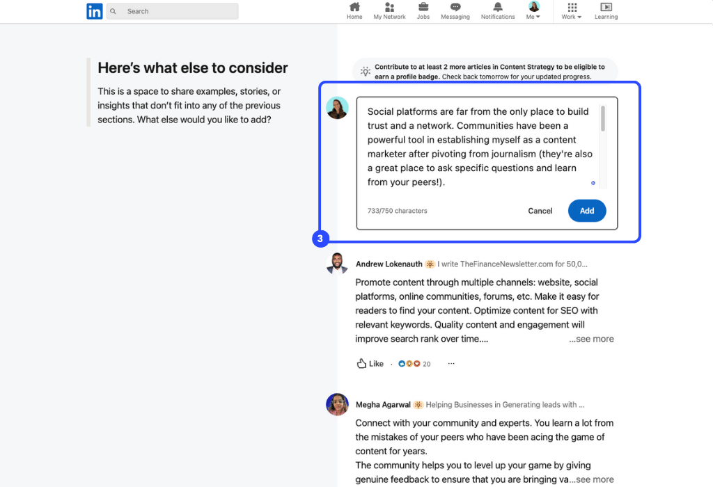 How to a LinkedIn Top Voice or Community Top Voice