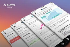 Buffer ios app launch graphic