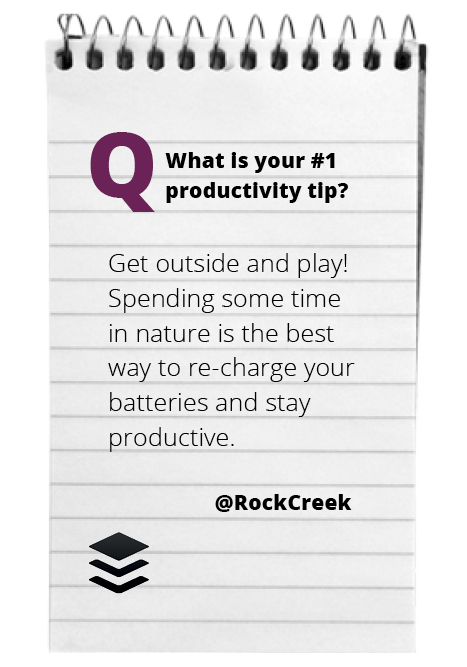 productivity tip of the day