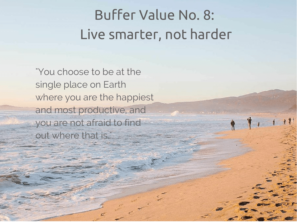 Buffer value 8