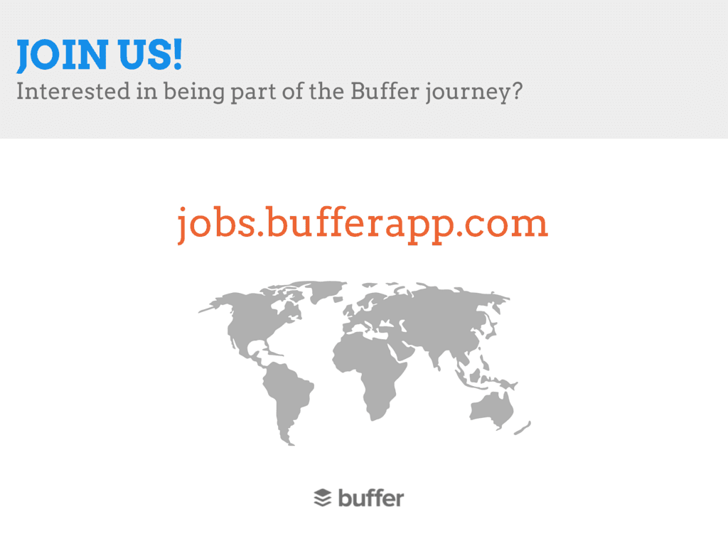 jobs at Buffer