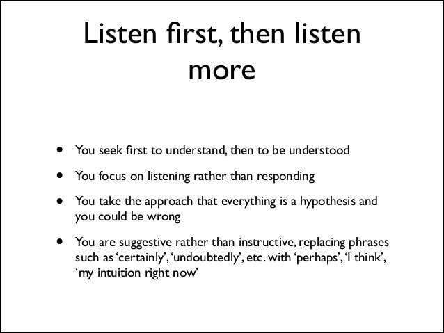 Buffer value 5: listen