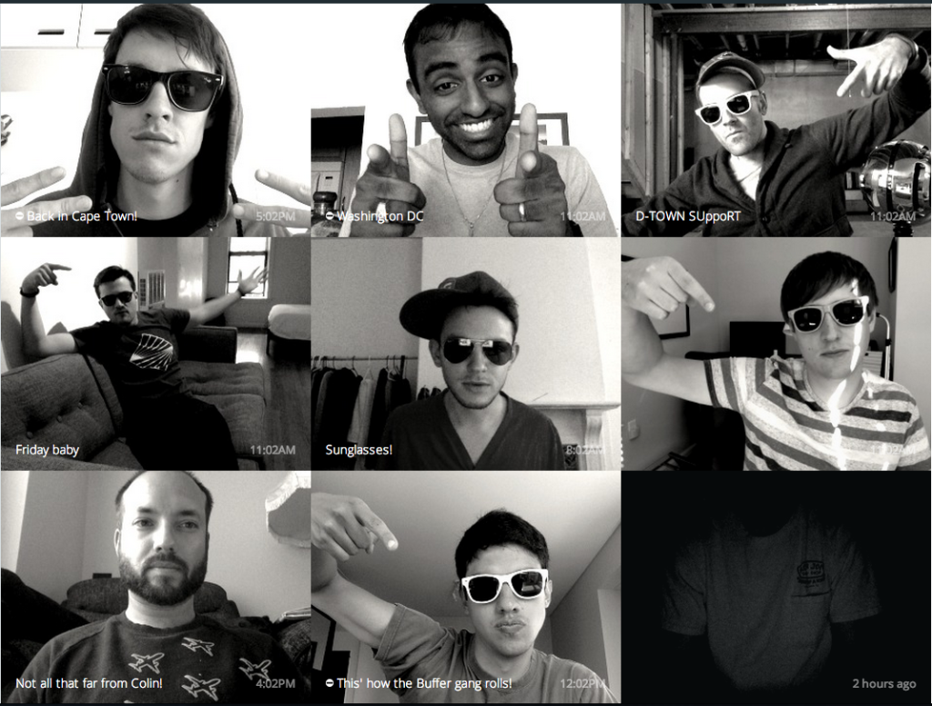 sunglasses day on sqwiggle