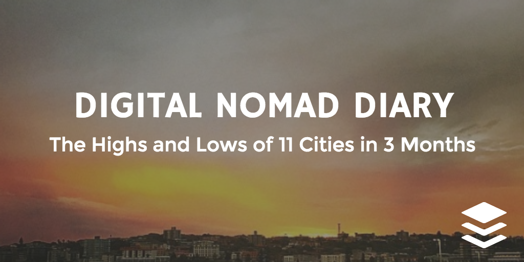 digital nomad diary