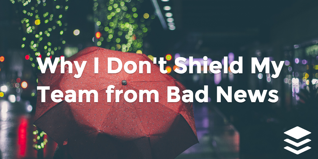 shielding bad news