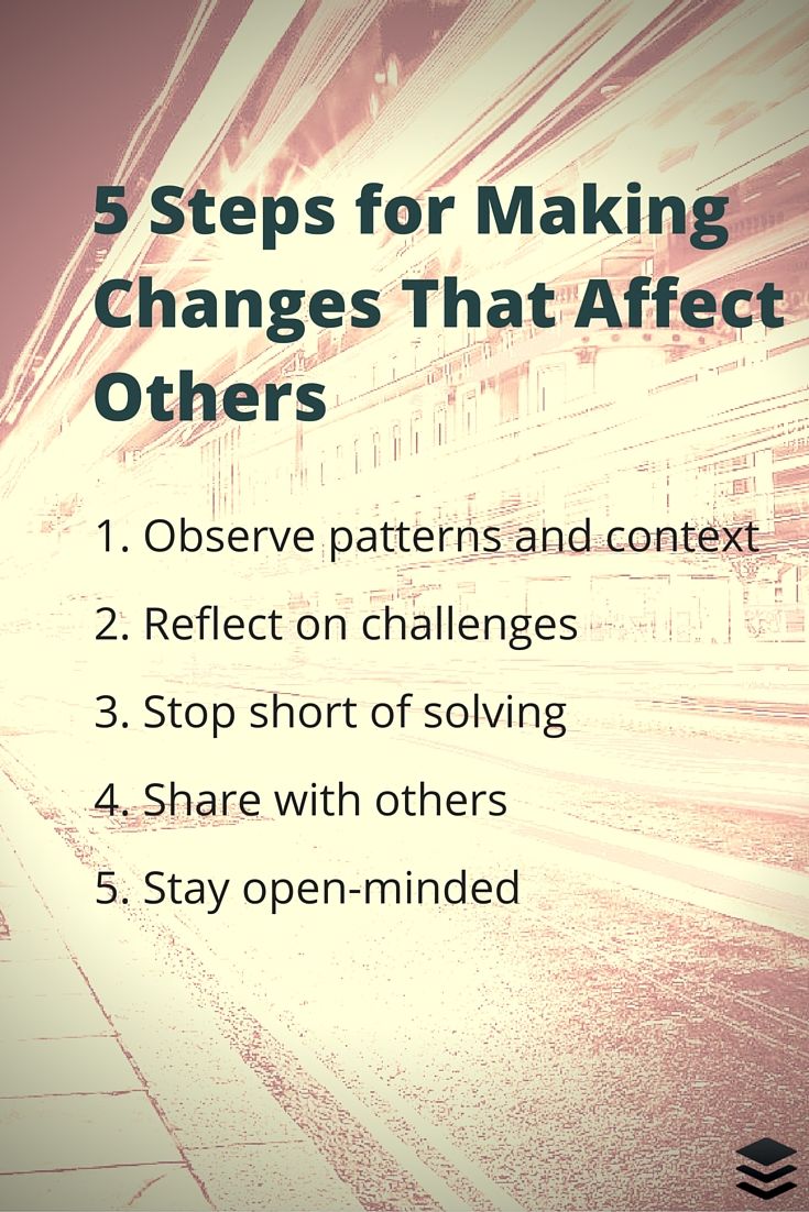 5 steps for leadership during change