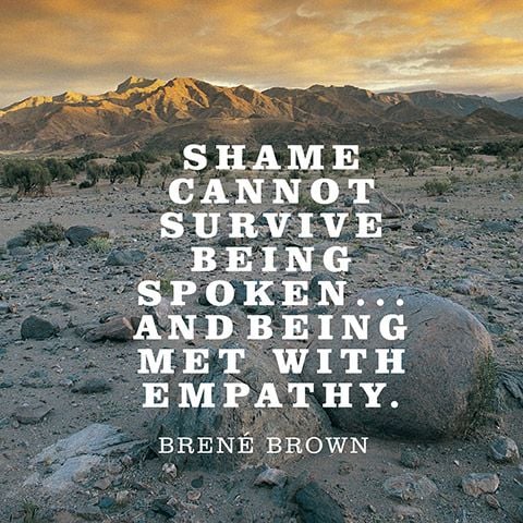 shame brene brown