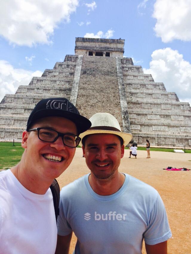 Joel and Leo in Mexico