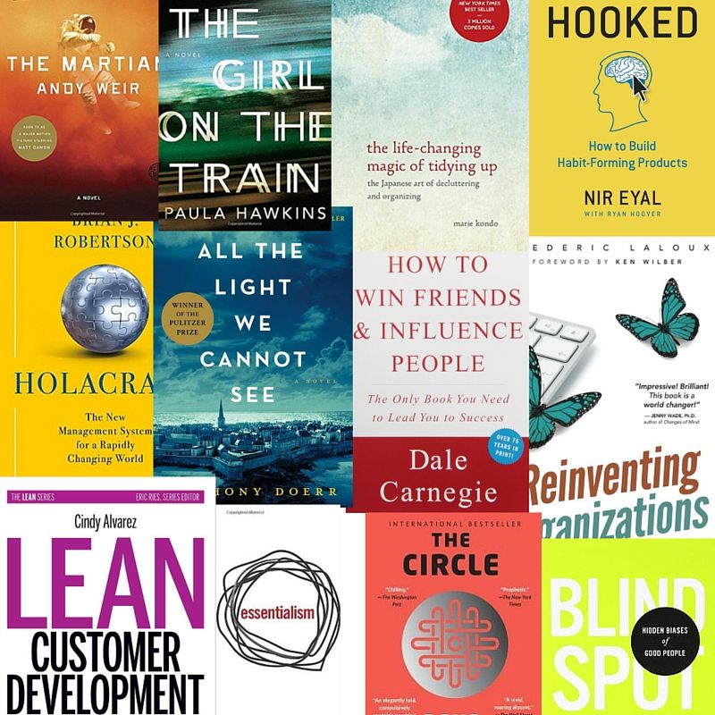 From ‘The Martian’ to ‘Holacracy’: Buffer’s Most-Read Books of 2015