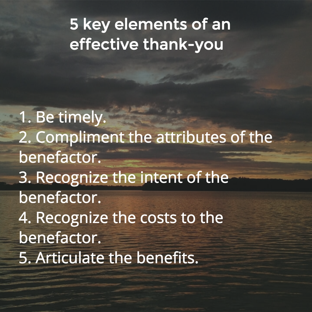 effective thank you
