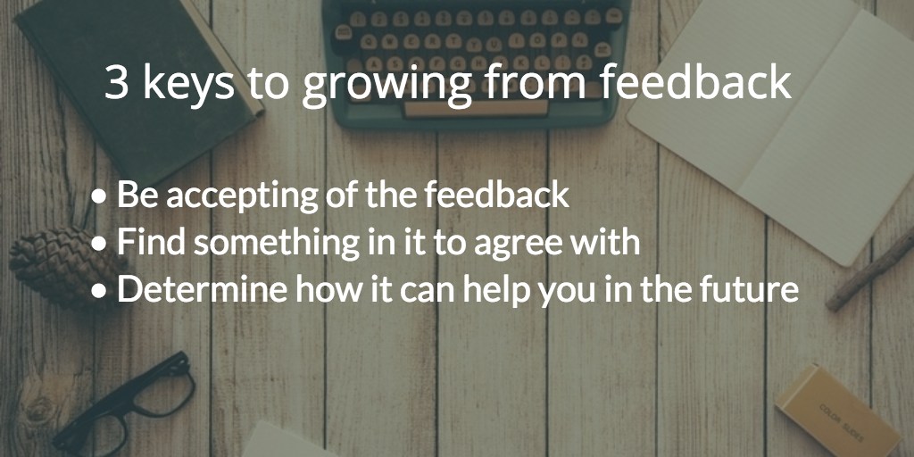 keys of receiving feedback