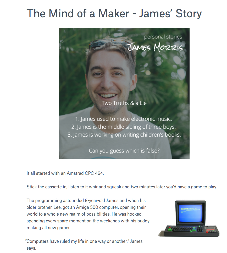 james story