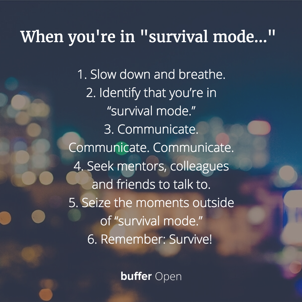 Why Survival Mode Isn't the Best Way to Live