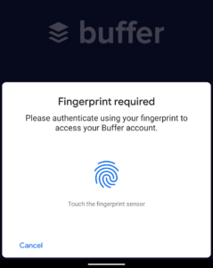 Getting Buffer Publish ready for Android 10
