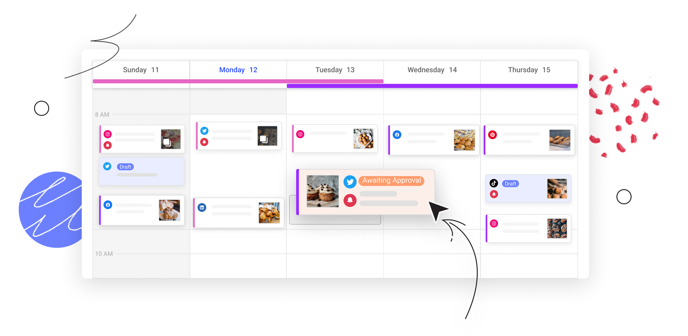 Facebook scheduling with Buffer